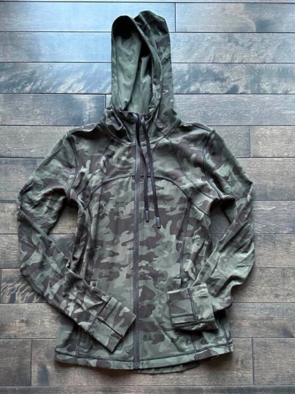Lululemon Define Hooded Camo Jacket